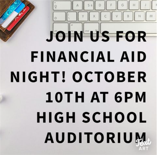  Senior Parent Financial Aid Night 